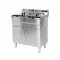 YATO GASTRO Olejová fritéza 2 x 11,5 litra 2 x 5000 W
