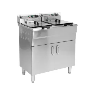 YATO GASTRO Olejová fritéza 2 x 11,5 litra 2 x 5000 W