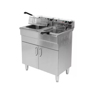 YATO GASTRO Olejová fritéza 2 x 11,5 litra 2 x 5000 W
