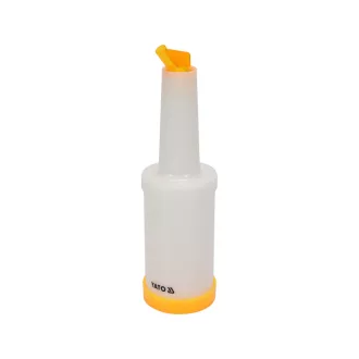 YATO GASTRO Fľaša na džús 1 liter žltá