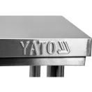 Pracovný stôl YATO GASTRO Inox so spodnou policou