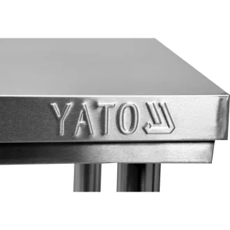 Pracovný stôl YATO GASTRO Inox so spodnou policou