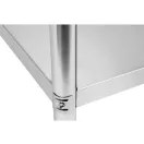 Pracovný stôl YATO GASTRO Inox so spodnou policou