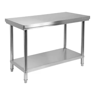 Pracovný stôl YATO GASTRO Inox so spodnou policou