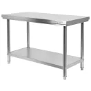 Pracovný stôl YATO GASTRO Inox so spodnou policou