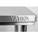 Pracovný stôl YATO GASTRO Inox so spodnou policou