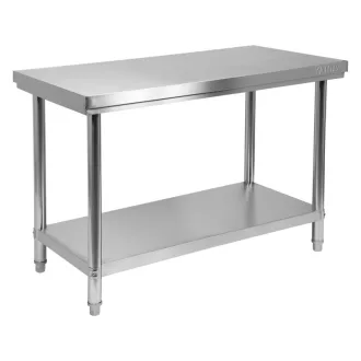 Pracovný stôl YATO GASTRO Inox so spodnou policou