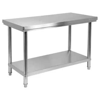Pracovný stôl YATO GASTRO Inox so spodnou policou