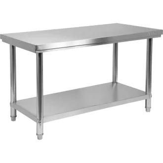 Pracovný stôl YATO GASTRO Inox so spodnou policou