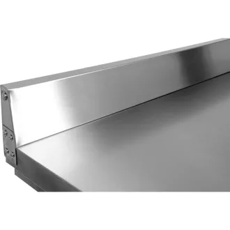   Pracovný stôl YATO GASTRO Inox so spodnou policou so zadným vyklápaním