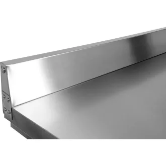   Pracovný stôl YATO GASTRO Inox so spodnou policou so zadným vyklápaním