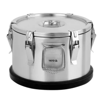   YATO GASTRO vaňa na rozvoz potravín dvojplášťová 10 litrov inox