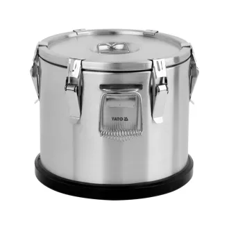   YATO GASTRO vaňa na rozvoz jedla dvojplášťová 15 litrov inox
