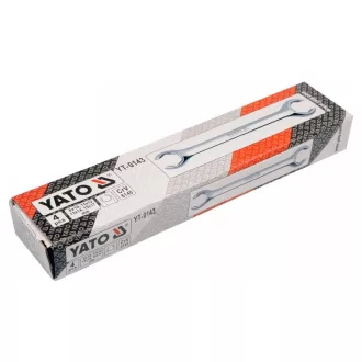   YATO Sada kľúčov na brzdové potrubie 4 diely 8-17 mm CrV 6140