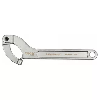   YATO Nastaviteľný skrutkový kľúč 80-120 mm / 340 mm CrV