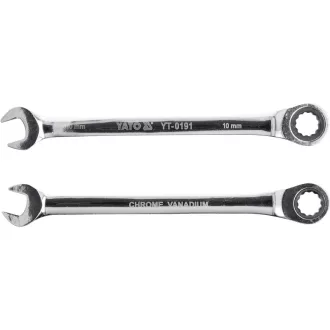 YATO Kľúč s račňou kombinovaný 10 mm / 160 mm 72T CrV