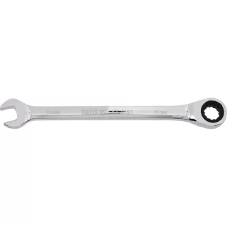 YATO Kľúč s račňou kombinovaný 10 mm / 160 mm 72T CrV