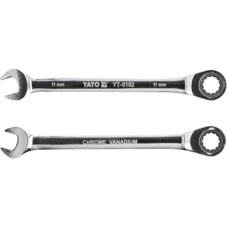 YATO Kľúč s ratchetou 11 mm / 165 mm 72T CrV