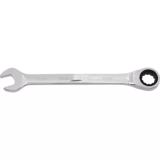 YATO Ratchetový kľúč, 17 mm / 225 mm, 72T CrV