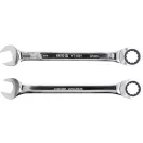 YATO Kľúč s rátaním hviezdicový-vidličkový 22 mm / 290 mm 72T CrV