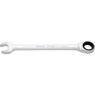 YATO Kľúč s rátom a vidličkou 32 mm / 420 mm 72T CrV