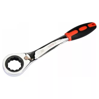 YATO Hviezdicový kľúč s ratchetom 30 mm / 290 mm CrV