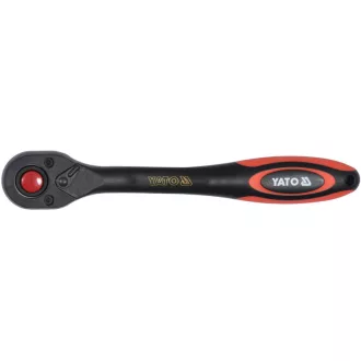   YATO račňový hnací hriadeľ 1/2" 257 mm 72T zahnutá stopka CrV