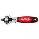 YATO račňový hnací hriadeľ 1/4" 72T 115 mm otočná hlava CrV