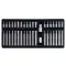 YATO Sada bitov Torx a imbus 40 kusov (1/2"-3/8" H4-H12, M5-M12, T20-T55)