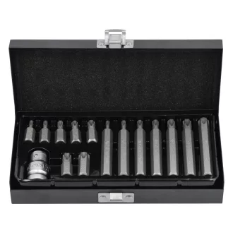 YATO Sada torx bitov 15 kusov 1/2": T20-T55