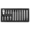 Sada bitov YATO 15 kusov RIBE M6-M14 L=30 mm 1/2"