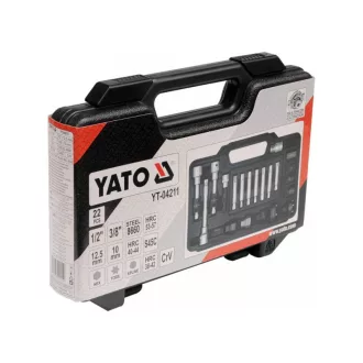 Sada na opravu generátora YATO 22 dielov 1/2" CrV