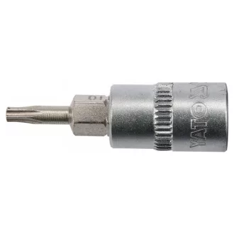 YATO nástrčný kľúč na bity Torx 1/4" T10 CrV