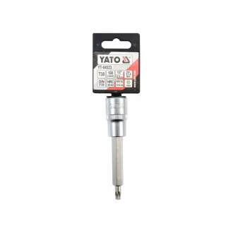 YATO Dlhý nástrčný kľúč Torx 1/2" T30 CrV