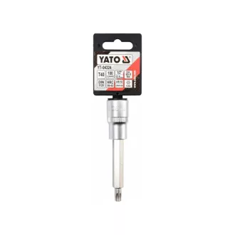 YATO Dlhý nástrčný kľúč Torx 1/2" T40 CrV