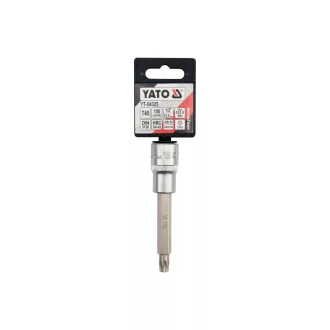 YATO Dlhý nástrčný kľúč Torx 1/2" T45 CrV