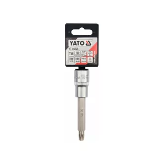 YATO Dlhý nástrčný kľúč Torx 1/2" T45 CrV