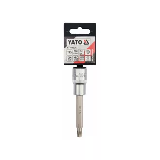 YATO Dlhý nástrčný kľúč Torx 1/2" T45 CrV