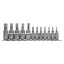 YATO Sada nástrčných kľúčov 12-dielna Torx 1/4", 3/8" CrV