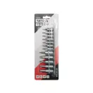 YATO Sada nástrčných kľúčov 12-dielna Torx 1/4", 3/8" CrV