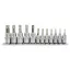 YATO Sada nástrčných kľúčov 12-dielna Torx 1/4", 3/8" CrV