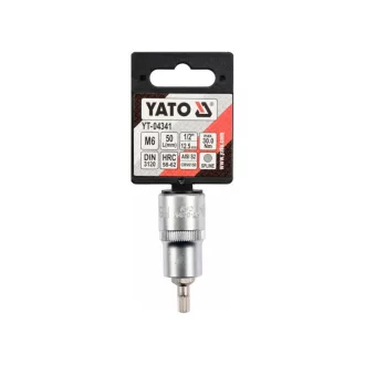 YATO nástrčný kľúč Spline 1/2" M6 CrV