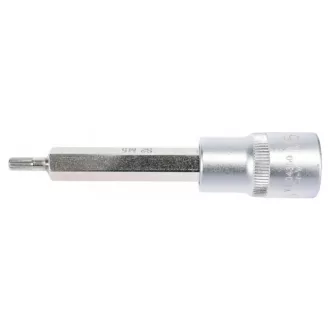 YATO Dlhý nástrčný kľúč Spline 1/2" M5 CrV