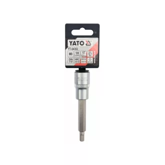   YATO nástrčný kľúč s dlhým bitom Spline 1/2" M8 CrV