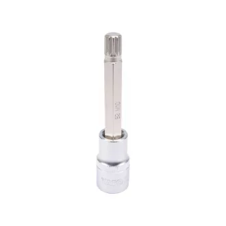 YATO Dlhý nástrčný kľúč Spline 1/2" M10 CrV