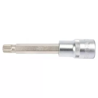 YATO Dlhý nástrčný kľúč Spline 1/2" M10 CrV