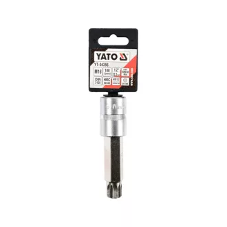 YATO Dlhý nástrčný kľúč Spline 1/2" M16 CrV
