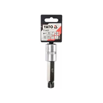 YATO Dlhý nástrčný kľúč Spline 1/2" M17 CrV
