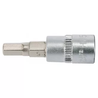 YATO nástrčný kľúč na bity Allen 1/4" 5 mm CrV