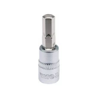 YATO nástrčný kľúč na bity Allen 1/4" 6 mm CrV